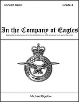 In the Company of Eagles Concert Band sheet music cover